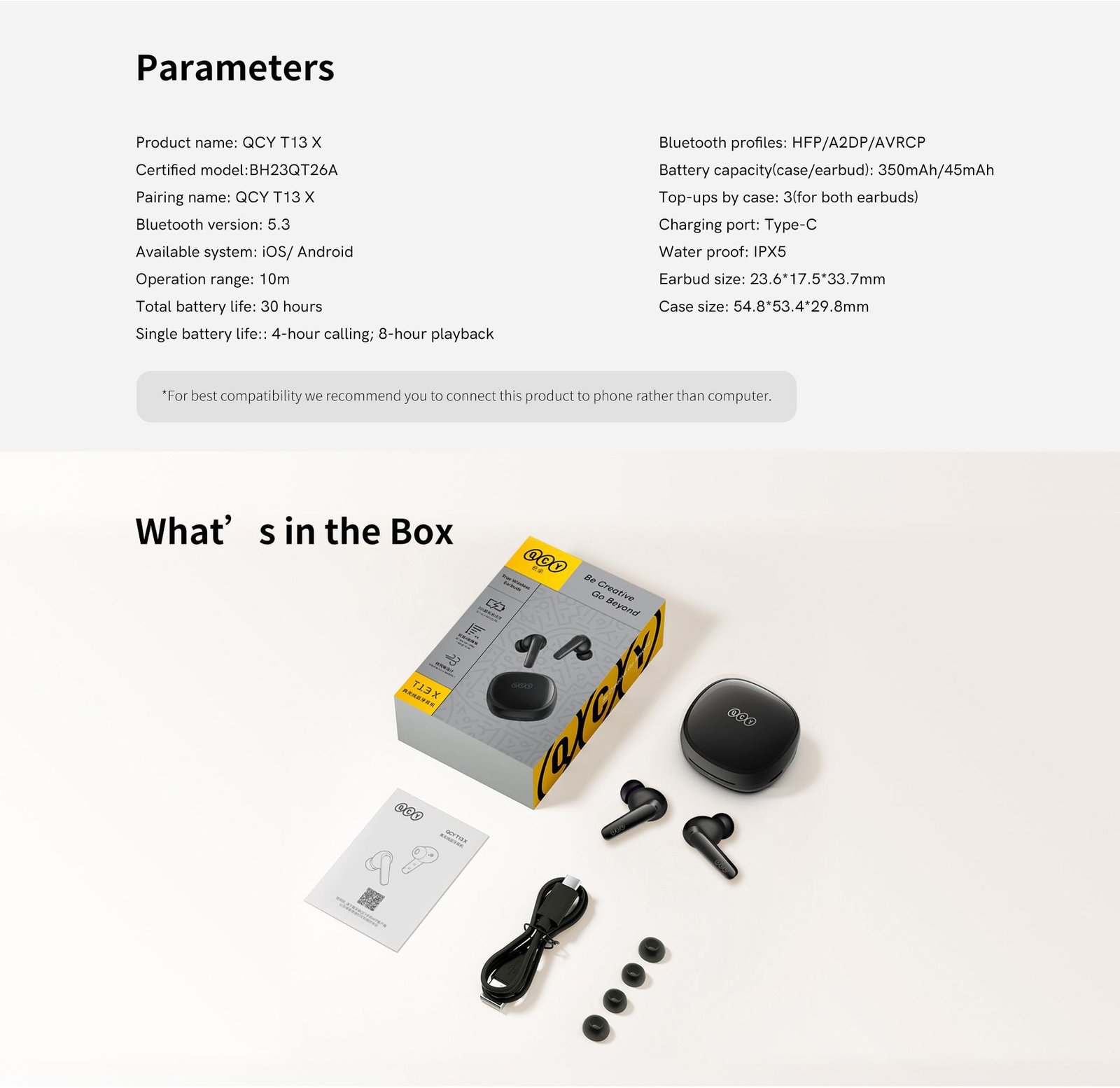 QCY-Bangladesh-QCY-BD-T13X ( T13 Pro )