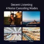 QCY H3 - 43dB Hybrid ANC With Hi Res Audio - Image 2